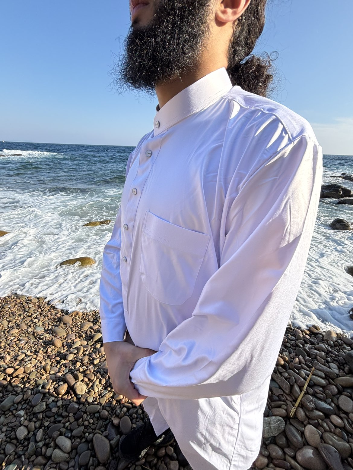 Qamis Al-Madina Blanc